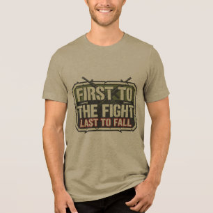 FPS-Gamer-Motivationszitat-T-Shirt Tri-Blend Shirt
