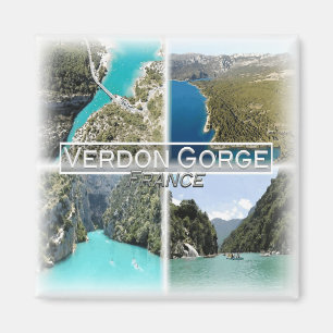 FR0112 Europe, France Provence, Verdon Gorge, Magnet