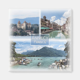 FR0113 Europa, Frankreich, Annecy, Kühlschrank Magnet