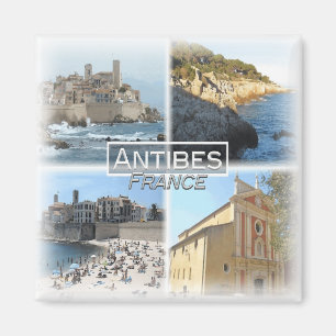 FR0115 Europa, Frankreich, Antibes, Kühlschrank Magnet