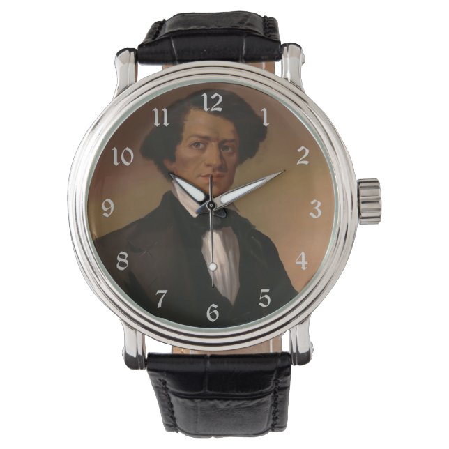 Fr3d3rick Bailey Douglass: Legende Ziviler Rechte Armbanduhr (Vorderseite)