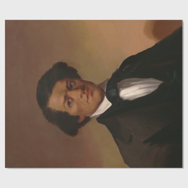 Fr3d3rick Bailey Douglass: Legende Ziviler Rechte Geschenkpapier (Flach)