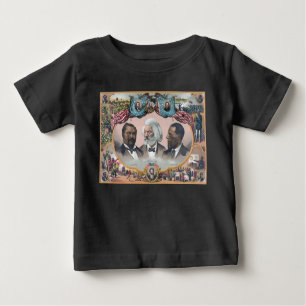 Fr3d3rick Bailey Douglass mit Black Abolitionist Baby T-shirt