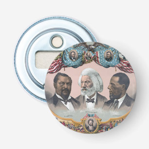 Fr3d3rick Bailey Douglass mit Black Abolitionist Flaschenöffner