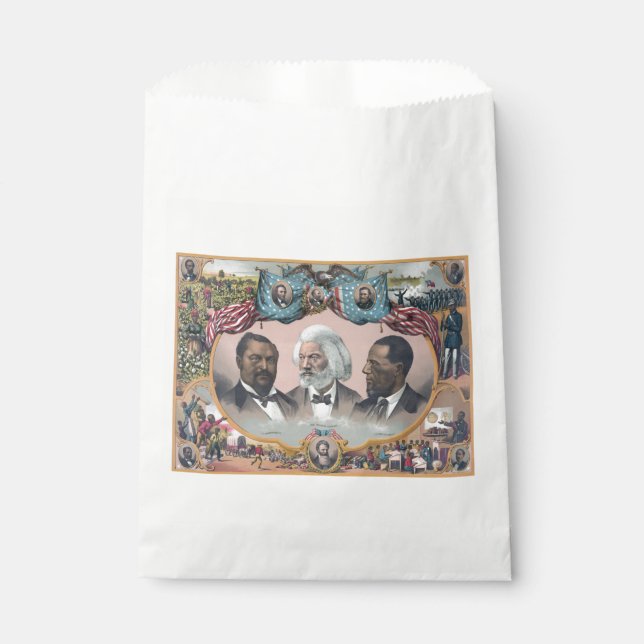 Fr3d3rick Bailey Douglass mit Black Abolitionist Geschenktütchen (Vorderseite)
