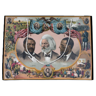 Fr3d3rick Bailey Douglass mit Black Abolitionist Große Geschenktüte
