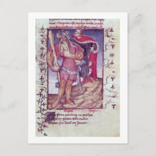 Fr 606 f.11 Ulysses, die das Auge des Zyklops durc Postkarte