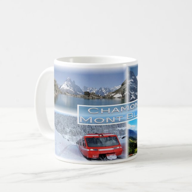 FR Chamonix - Mont Blanc - Lac Blanc des Aiguilles Kaffeetasse (Vorderseite Links)