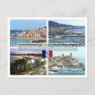 FR Frankreich - Côte d'Azur - Frankreich - Côte d' Postkarte