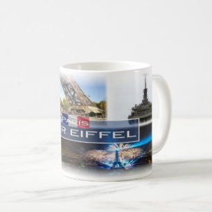 FR Frankreich - Der Eiffelturm Paris - Kaffeetasse