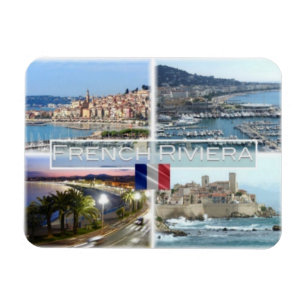 FR Frankreich - Französische Riviera - Magnet