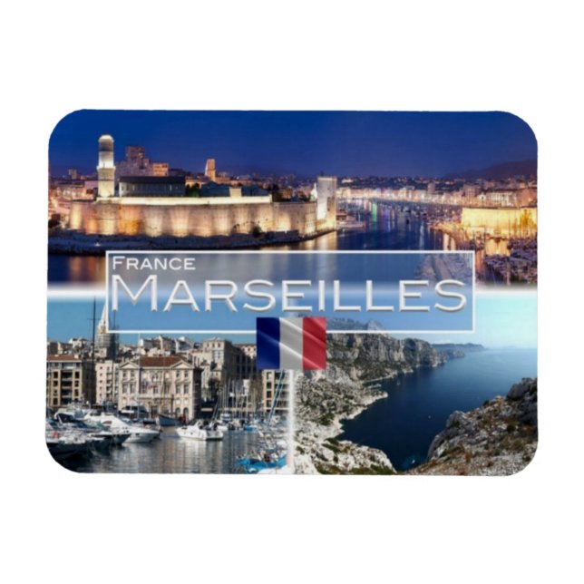 FR Frankreich - Marseille - Alter Hafen - Bucht vo Magnet (Horizontal)