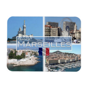 FR Frankreich - Marseille - Magnet