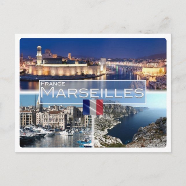 FR Frankreich - Marseille - Postkarte (Vorderseite)