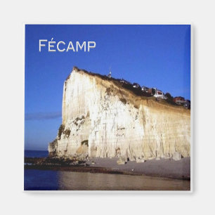 FR - Frankreich - Normandie - Fécamp - The Cliffs  Magnet