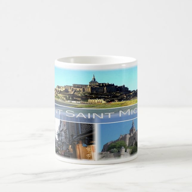 FR Frankreich - Normandie - Mont Saint Michel - Kaffeetasse (Mittel)