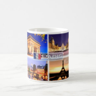 FR Frankreich - Paris - Nachts - Kaffeetasse