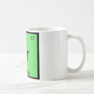 Fr - Froschschenkel Chemie Periodensystem Symbol Kaffeetasse