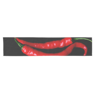 Fr Red Chilies trcnm Kurzer Tischläufer