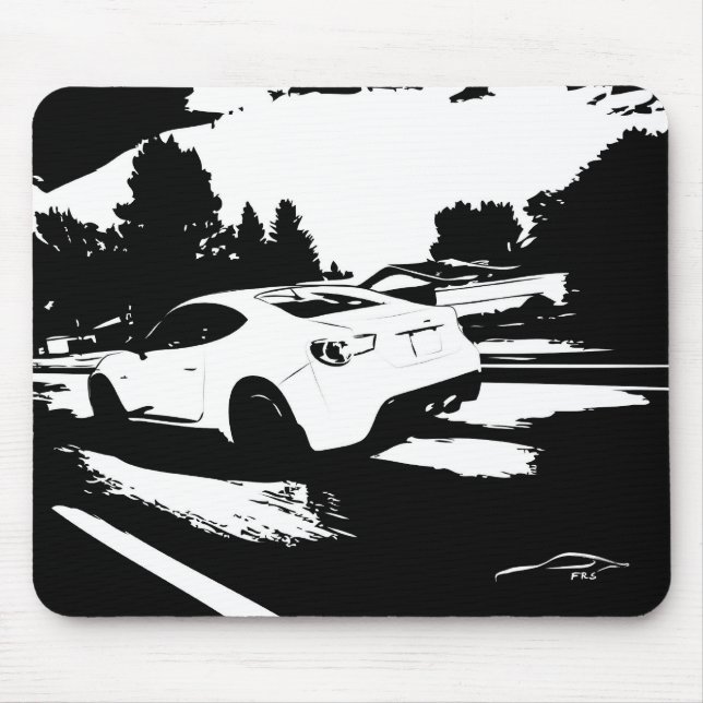 FR-S Rollen-Schuss Mousepad (Vorne)