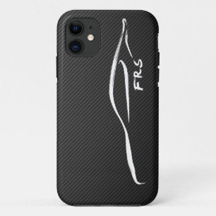 FR-S weißer Brushstroke auf iPhone 11 Hülle