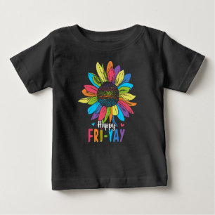 Fr-Yay Freitag Liebhaber von Spaß Lehrer Baby T-shirt