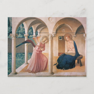 Fra Angelico - Ankündigung Postkarte