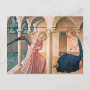 Fra Angelico - Ankündigung Postkarte
