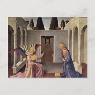 Fra Angelico - Ankündigung Postkarte