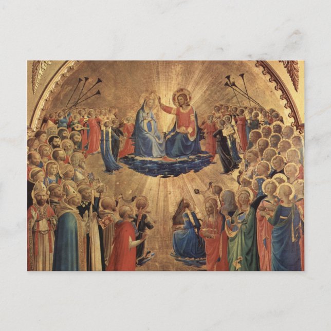 Fra Angelico Art Postkarte (Vorderseite)