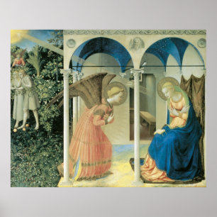 Fra Angelico - das Ankündigungs-Plakat Poster