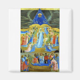 Fra Angelico Der Tod und die Übernahme von Mary Magnet