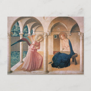 Fra Angelico - Die Ankündigung der Postkarte