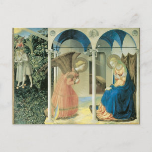Fra Angelico - Die Verkündigung Postkarte