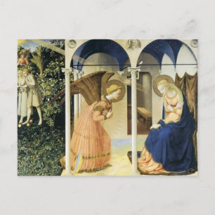 Fra Angelico Die Verkündung Postkarte