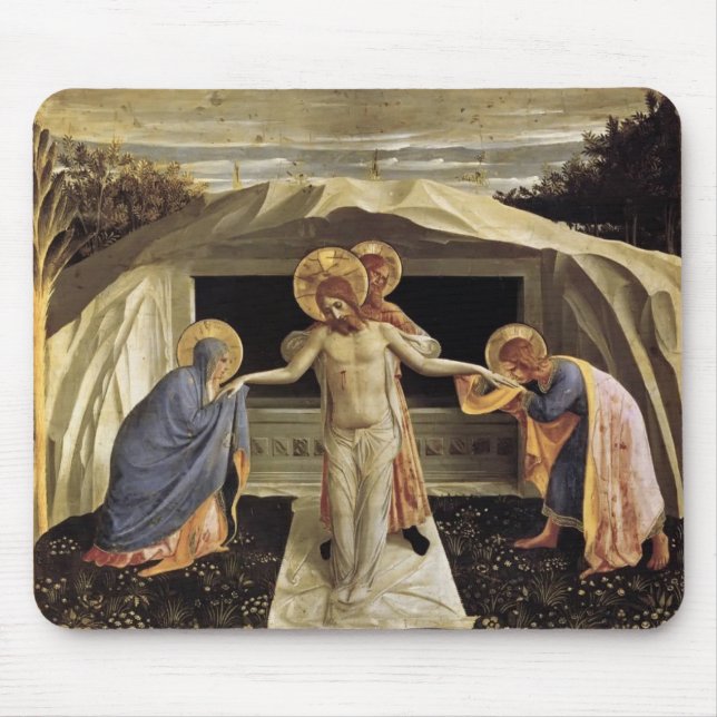 Fra Angelico- Entombment Mousepad (Vorne)