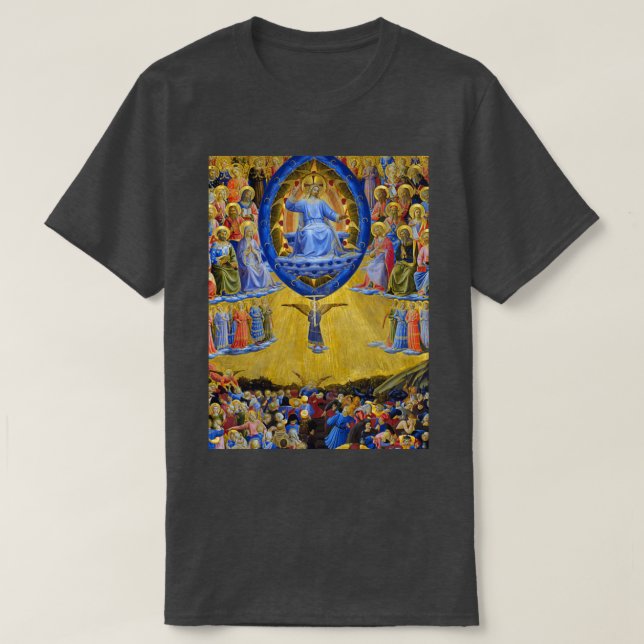 Fra Angelico Guido di Pietro quotDer letzte Richte T-Shirt (Design vorne)