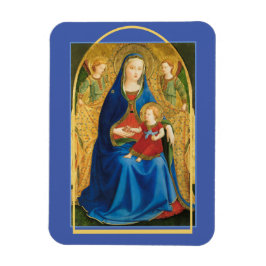 Fra Angelico "Jungfrau der Granatapfel" Magnet