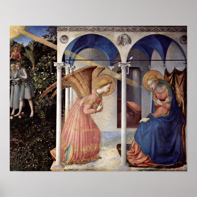 Fra Angelico - Szene: Ankündigung Poster (Vorne)