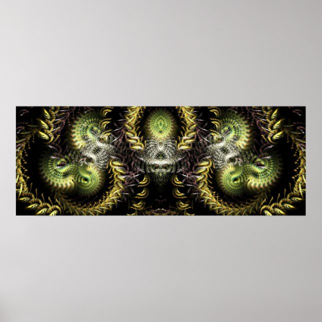 Fracamaska Fraktal Poster (Vorne)