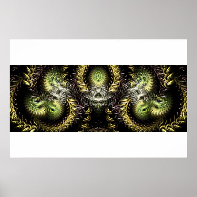 Fracamaska Fraktal Poster (Vorne)