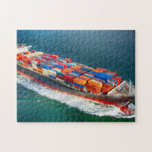 Fracht Schiff Puzzle