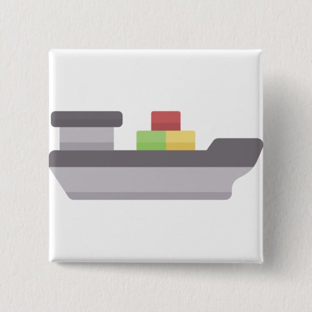 Frachter Button (Vorderseite)