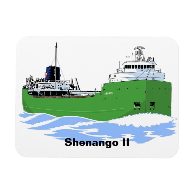 Frachter der Großen Seen Shenango II Magnet (Horizontal)
