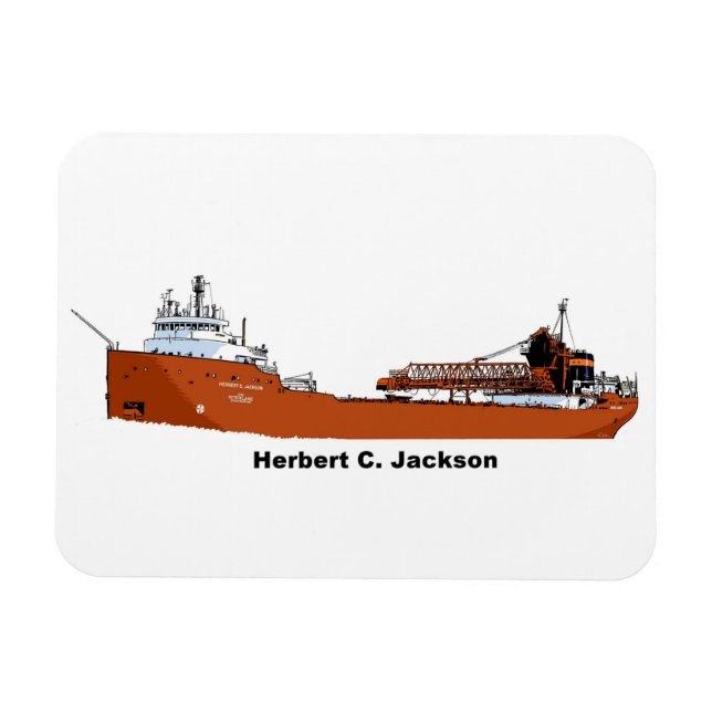 Frachter Herbert C. Jackson Magnet (Horizontal)