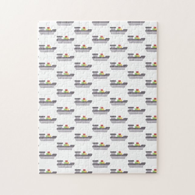 Frachter Puzzle (Vertikal)