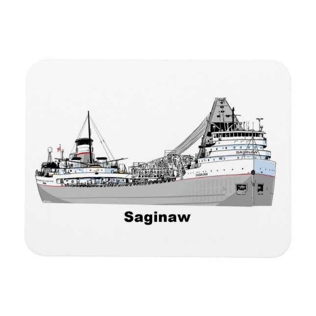 Frachter Saginaw Magnet (Horizontal)
