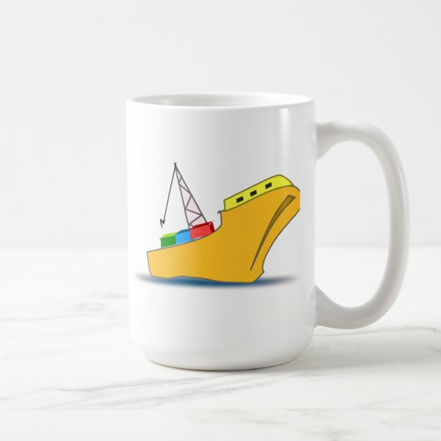 Frachtschiff Tasse (Rechts)