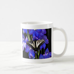 Frack Butterfly auf Delphinien Kaffeetasse