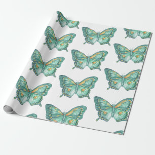 Frack Butterfly Design auf Packpapier